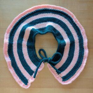 Dog pet handmade handknitted collar costume sweater Size XL